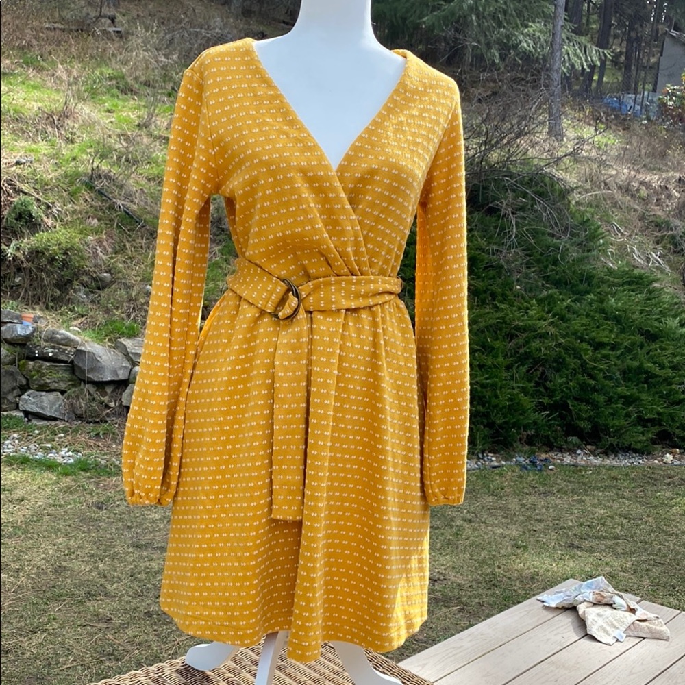 🎉 Anthropologie Maeve Wrap Lined Dress - Soft lined with POCKETS 🥰🥰